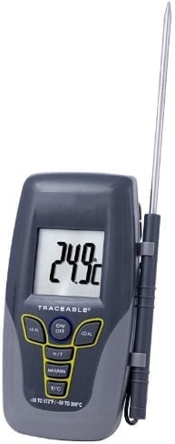 Traceable Kangaroo 300°C Digital Thermometer with 4" SST Probe