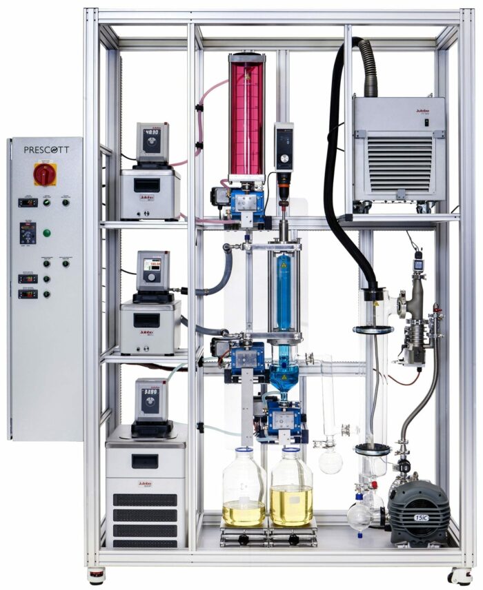 PRESCOTT 1000 Turn-Key Thin Film Continuous Distillation System