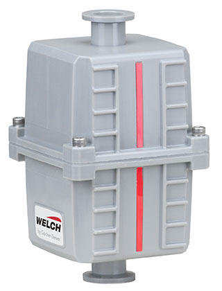 Welch 1417F KF25 Exhaust Oil Mist Filter with Drainback Feature