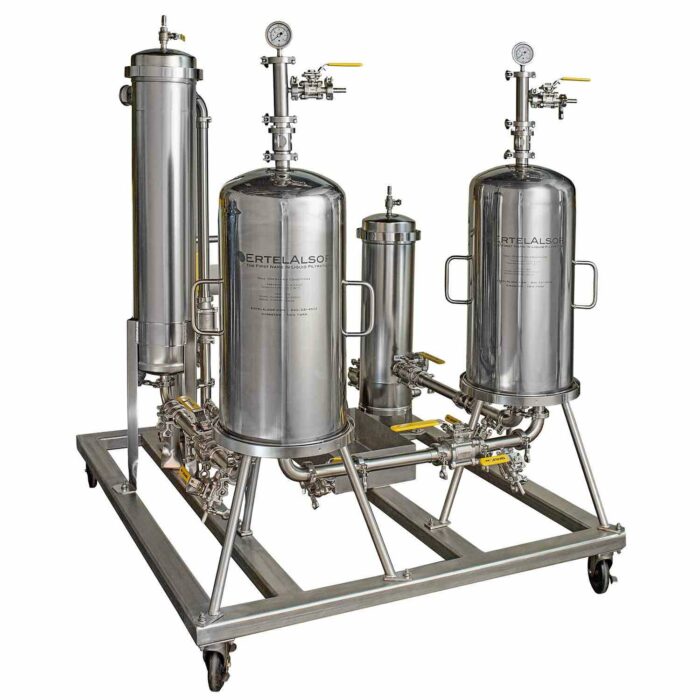 4 Stage Lenticular Filter Skid