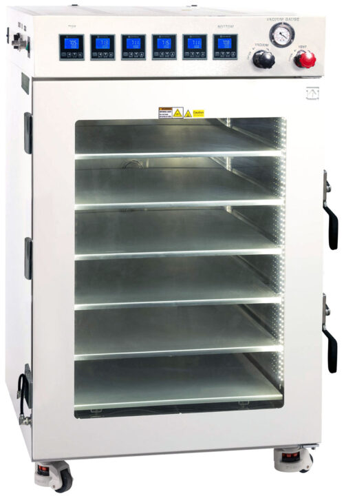 100C UL Certified 16 CF Vacuum Oven w/ 6 Shelves & SST Tubing