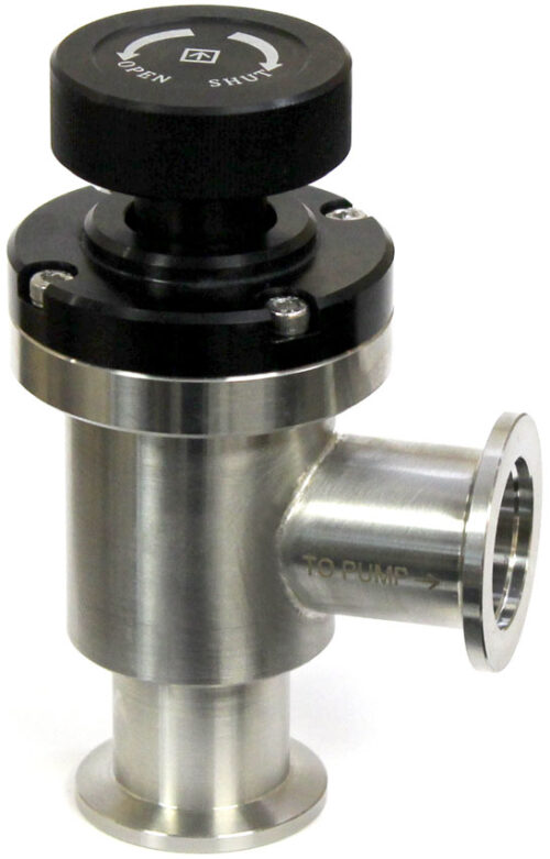 Food Grade 316L Stainless Steel KF25 Vacuum Angled Valve