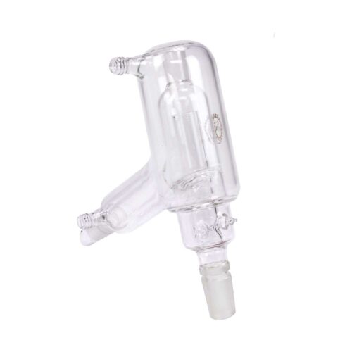 BizzyBee Distillation Head, 24/40 Lower Joint, GL-14 Hose Connections