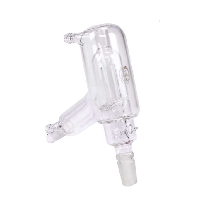 BizzyBee Distillation Head, 24/40 Lower Joint, GL-14 Hose Connections