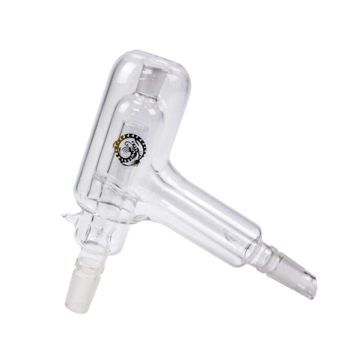 BizzyBee Distillation Head, 24/40 Lower Joint, GL-14 Hose Connections - Image 2