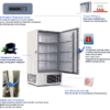 Ai DeepFreeze 27 Cu Ft -40°C Upright Medical Freezer 110V - Image 2