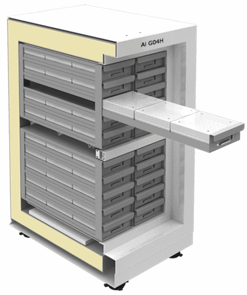 SST Storage Drawers for Ai G04h -86C Freezers 6,000 Vials Max.