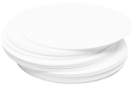 Qualitative Cellulose Optimal Performance Filter Paper 100 Pcs