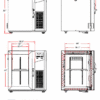 Ai RapidChill 4 CF -86°C Stackable Ultra low Freezer UL 110V - Image 4