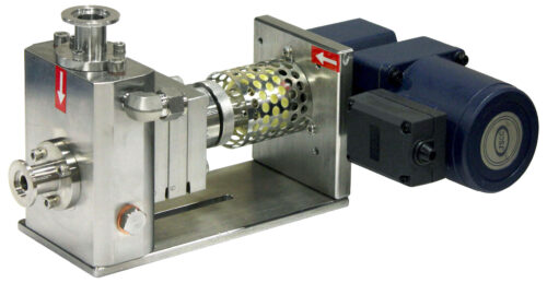 Ai 20L/h Jacketed Stainless Steel Gear Pump with Viton Gaskets