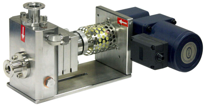 Ai 20L/h Jacketed Stainless Steel Gear Pump with Viton Gaskets