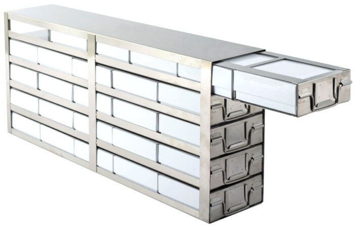 SST Storage Drawers with 2" Boxes for Ai G18 -86C Freezers - Image 2