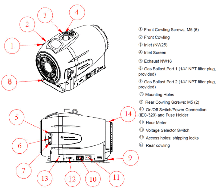 Agilent IDP-15 9 cfm Oil-Free Compact Dry Scroll Pump - Image 6