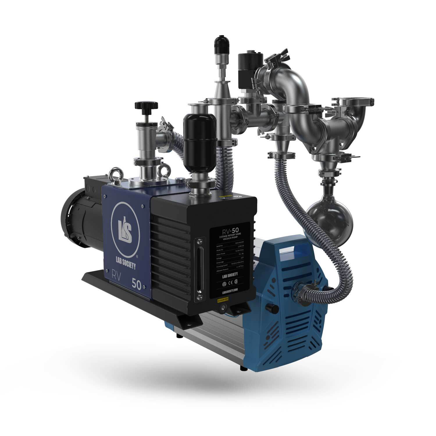 Thin Film Distillation System – Single Stage, 0.2m2 - Image 3