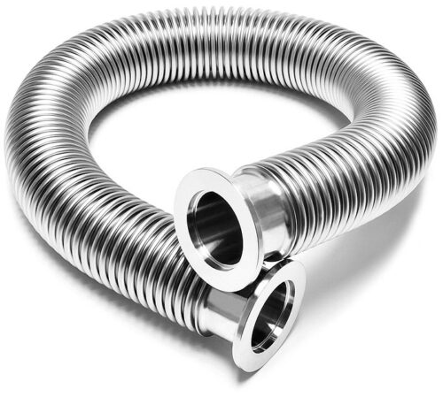 Ai KF25 Premium Stainless Steel Flexible Vacuum Bellow - 3.3 Ft