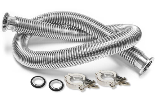 Ai KF25 2M Flexible SST Bellow with Clamps & Centering Rings
