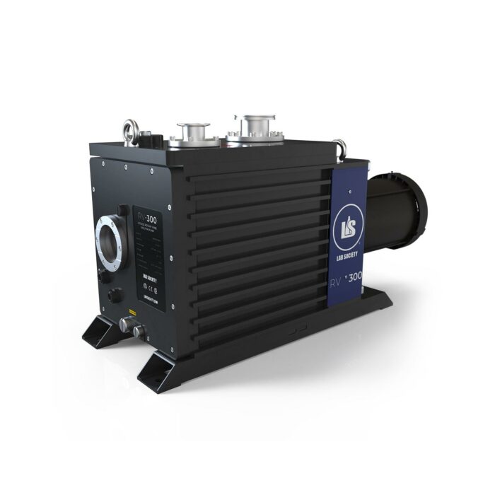 Lab Society 2-Stage Rotary Vane Vacuum Pump 300 – 230V (3 Phase Motor)