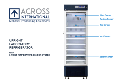 Ai 14 CF 2-8°C Upright Pharmacy Medical Vaccine Refrigerator UL