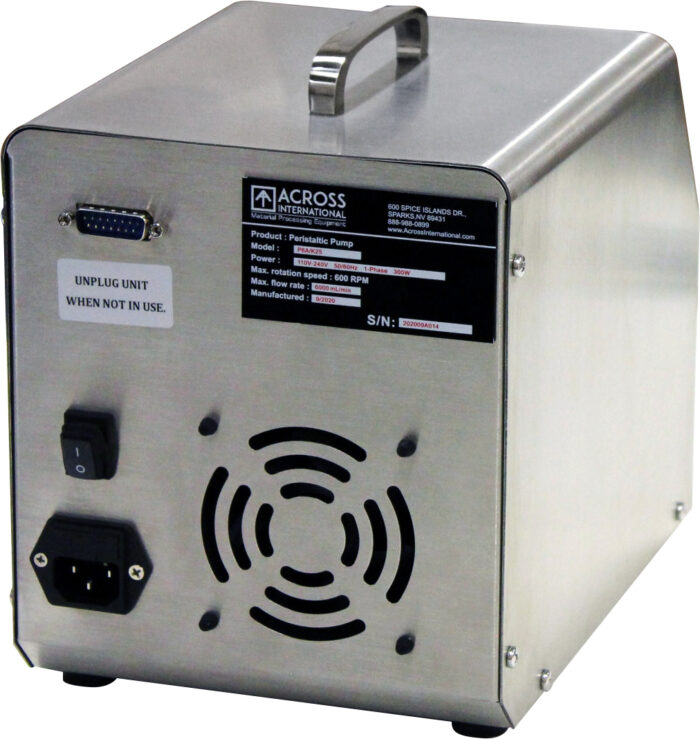 Ai P6A 6L/min SST Peristaltic Pump Touchscreen controller ETL - Image 3