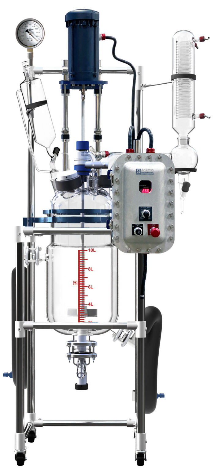 Ai 10L Jacket Reactor w/ Explosion-Proof Motor & Controller 220V - Image 3
