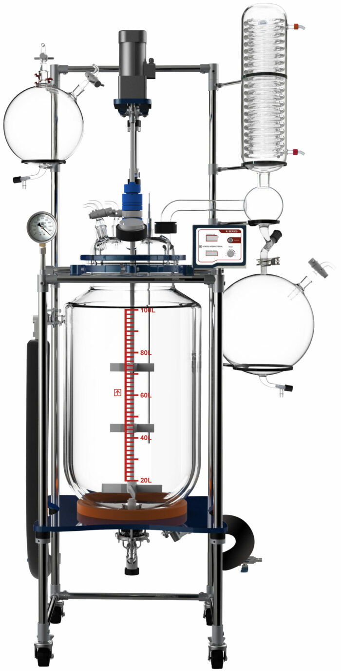 Ai 100L Single Jacketed Glass Reactor - Image 2