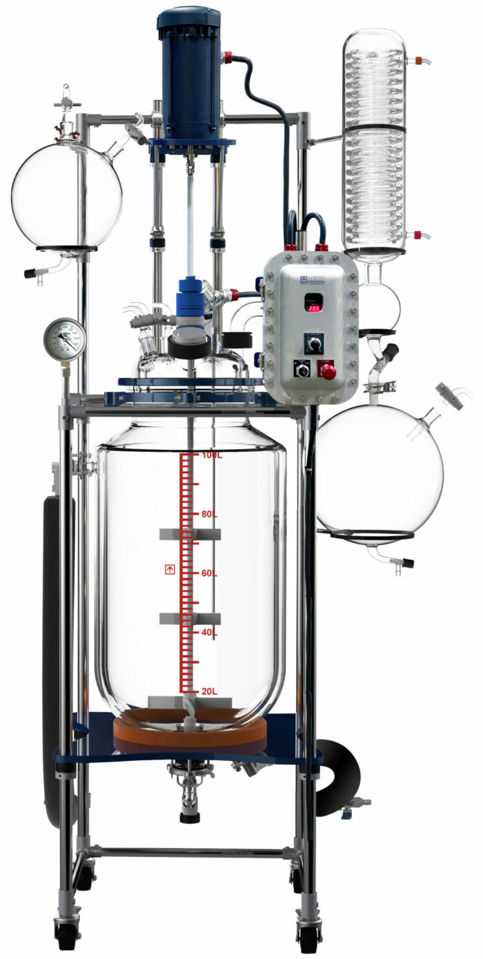 Ai 100L Jacket Reactor w/ Explosion-Proof Motor/Controller 220V - Image 3