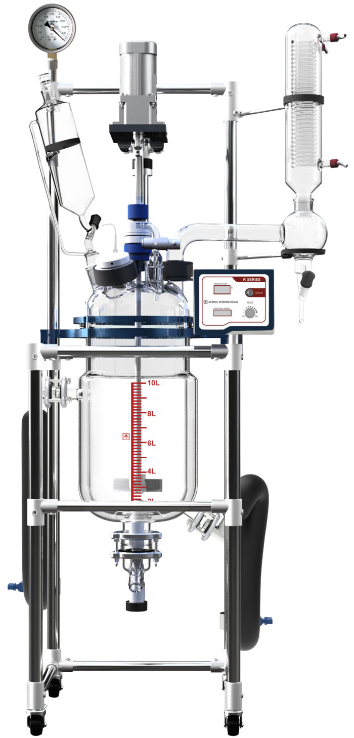 Ai 10L Single or Dual Jacketed Glass Reactor Systems - Image 2