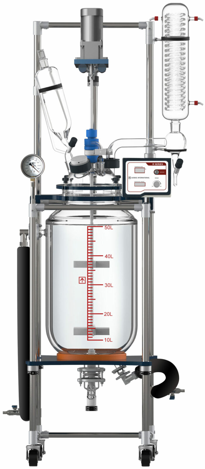 Ai 50L Single or Dual Jacketed Glass Reactor Systems - Image 2