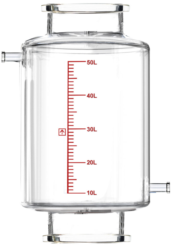 Single-Jacketed 50L Reactor Vessel for Ai R50f Filter Reactors