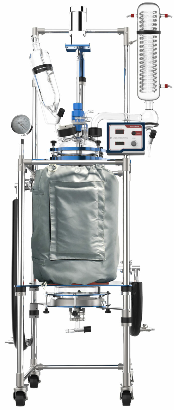 Ai 50L Single or Dual Jacketed Filter Glass Reactor