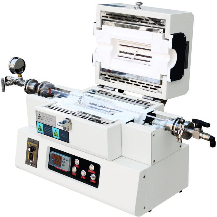 1200C 1-Zone 25mm OD Compact Rotary Top-Open Tube Furnace - Image 3