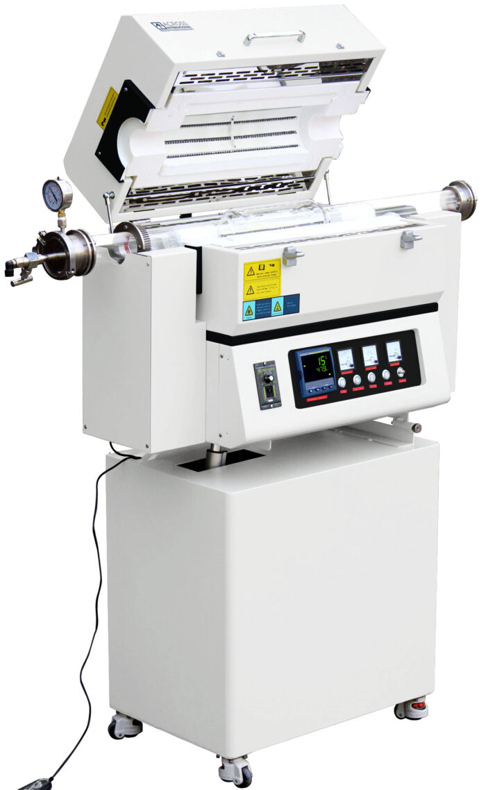 1200C 1-3 Zone Rotary & Tilting Top-Open Tube Furnace - Image 2