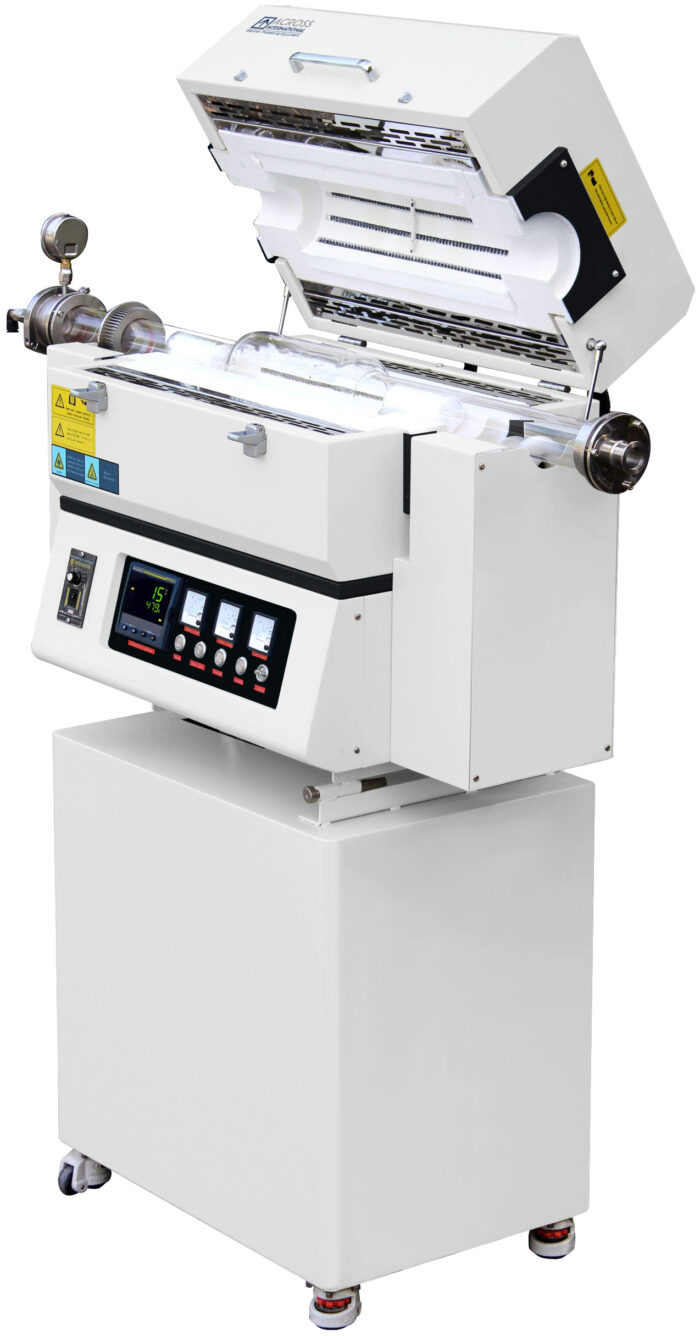 1200C 1-3 Zone Rotary & Tilting Top-Open Tube Furnace - Image 3