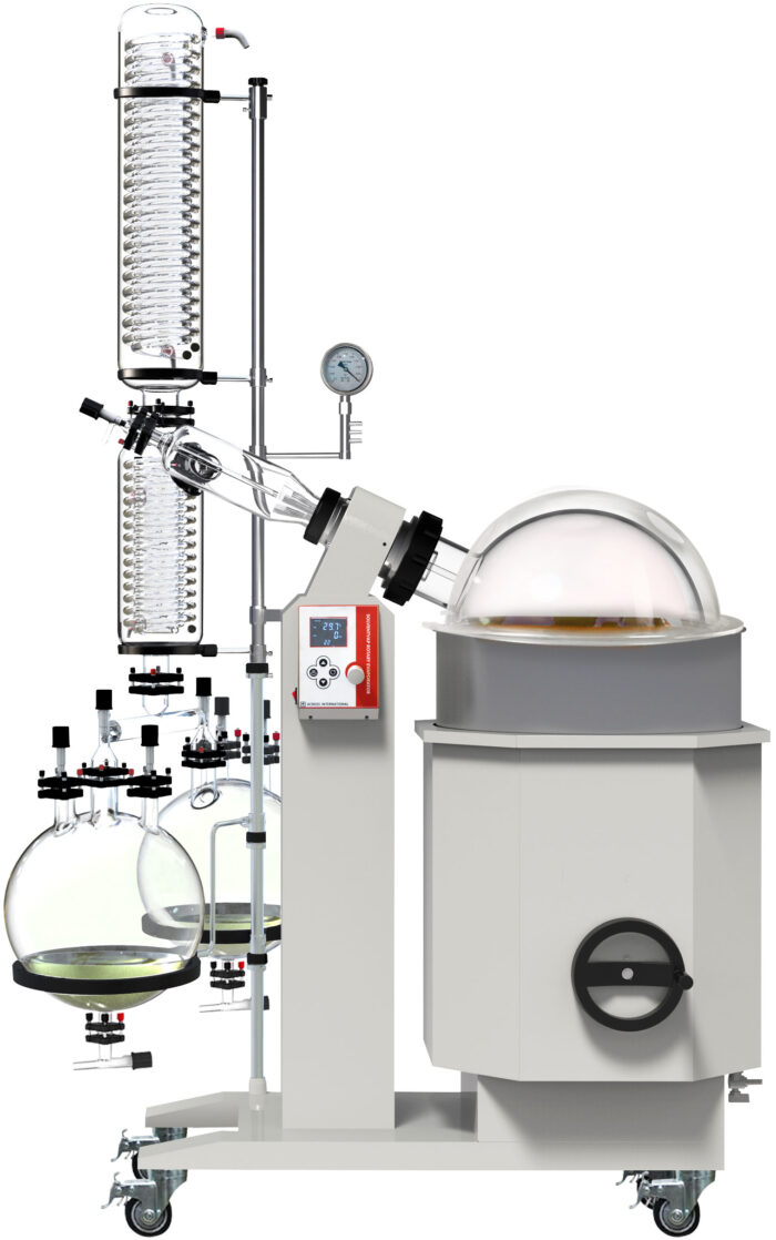 Dual Receiving Flask Kit for Ai SolventVap 50L Rotary Evaporator - Image 2
