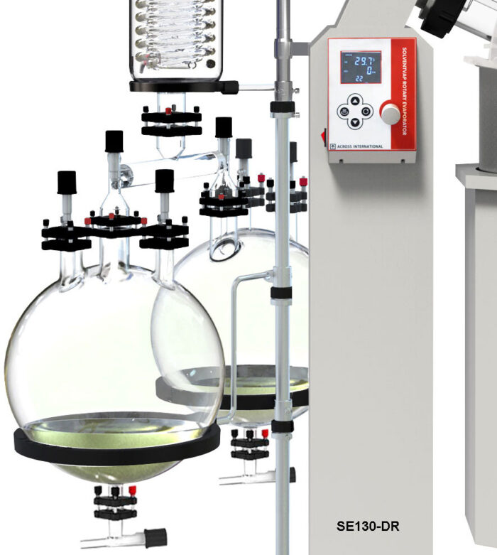Dual Receiving Flask Kit for Ai SolventVap 50L Rotary Evaporator