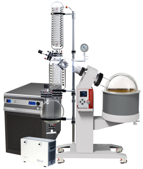 Ai 10L SolventVap w/ PolyScience Chiller & ULVAC PTFE Pump 220V