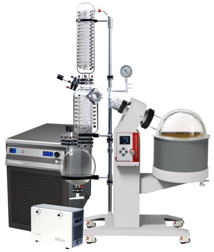 Ai 10L SolventVap w/ PolyScience Chiller & ULVAC PTFE Pump 220V