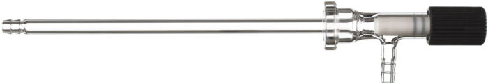 Glass Feeding Tube w/ PTFE Valve for Ai 10L, 20L, 50L SolventVap