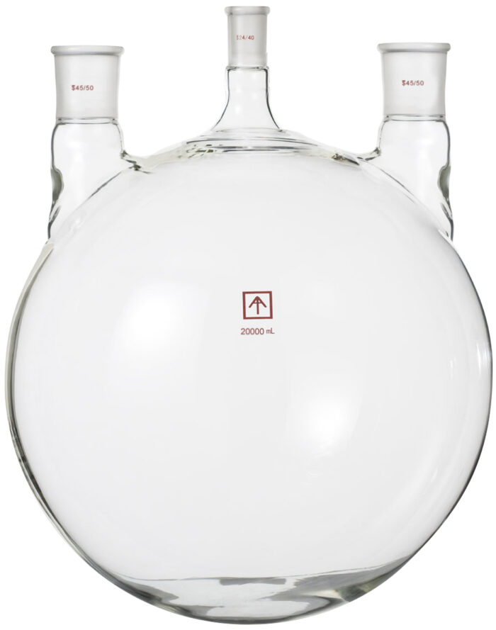 Ai 24/40 45/50 Heavy Wall 20L Round Bottom 3-Neck Flask