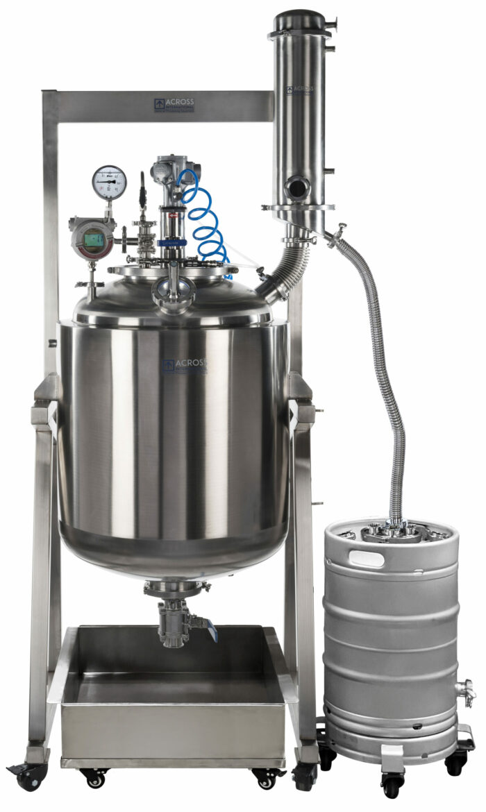 Ai Dual-Jacketed 200L 316L-Grade Stainless Steel Reactor - Image 3
