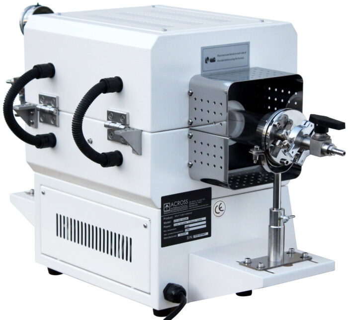 1200C 1-Zone 50mm OD Top-Open Tube Furnace with Quartz Tube - Image 4