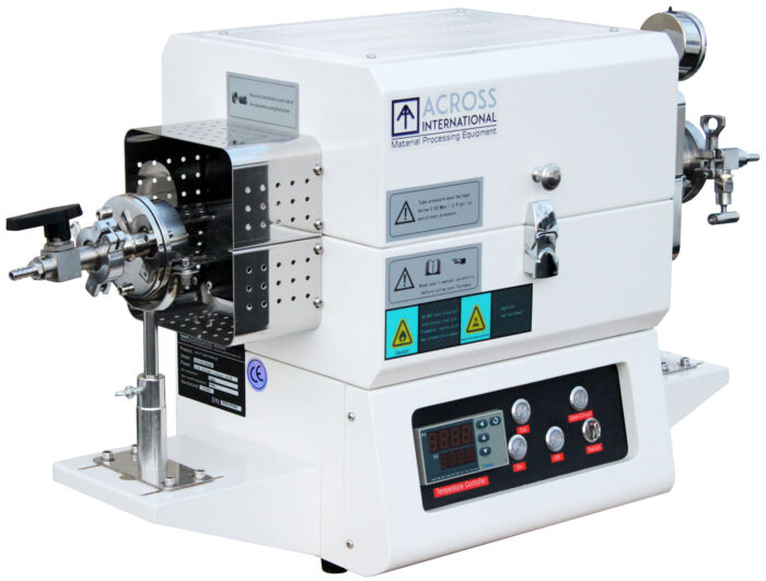 1200C 1-Zone 50mm OD Top-Open Tube Furnace with Quartz Tube - Image 3