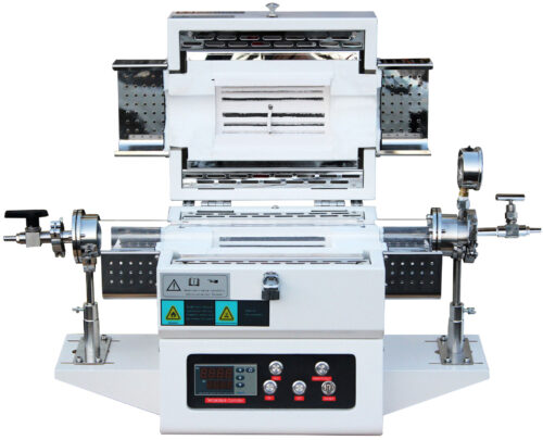 1200C 1-Zone 50mm OD Top-Open Tube Furnace with Quartz Tube