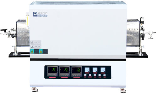 1700C 3-Zone Tube Furnace with Vacuum Flanges & Alumina Tube