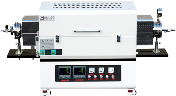 1200C 2-Zone Top-Open Tube Furnace w/ Kanthal Heating Elements - Image 2