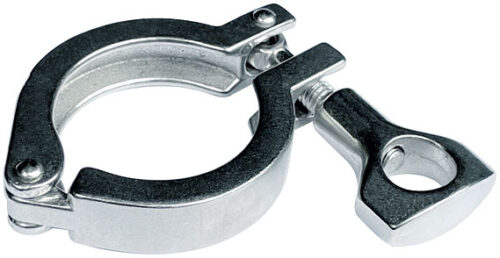 Ai 304 SST 1.5" Single Pin Standard Pressure Sanitary Tri-Clamp