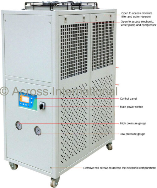 Ai 10°C to 25°C 33L/Min 35L Capacity Recirculating Chiller