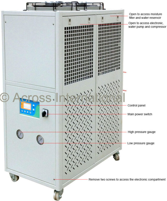 Ai 10°C to 25°C 33L/Min 35L Capacity Recirculating Chiller