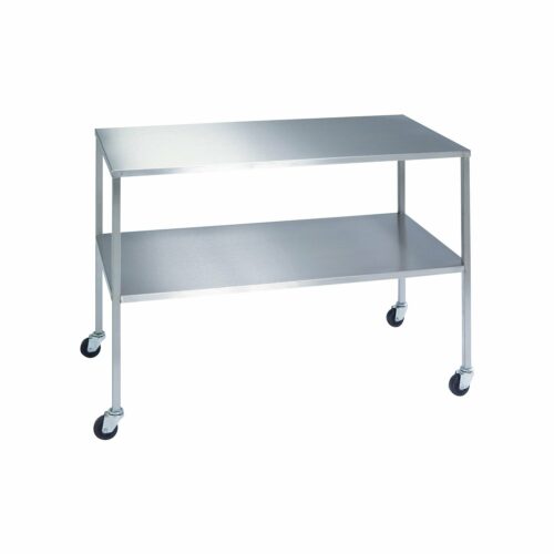 Stainless Steel Work Table – Two Shelf