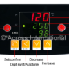 350C 2000RPM 1.5-Gallon PID Magnetic Stirrer w/ 9" Heated Plate - Image 3